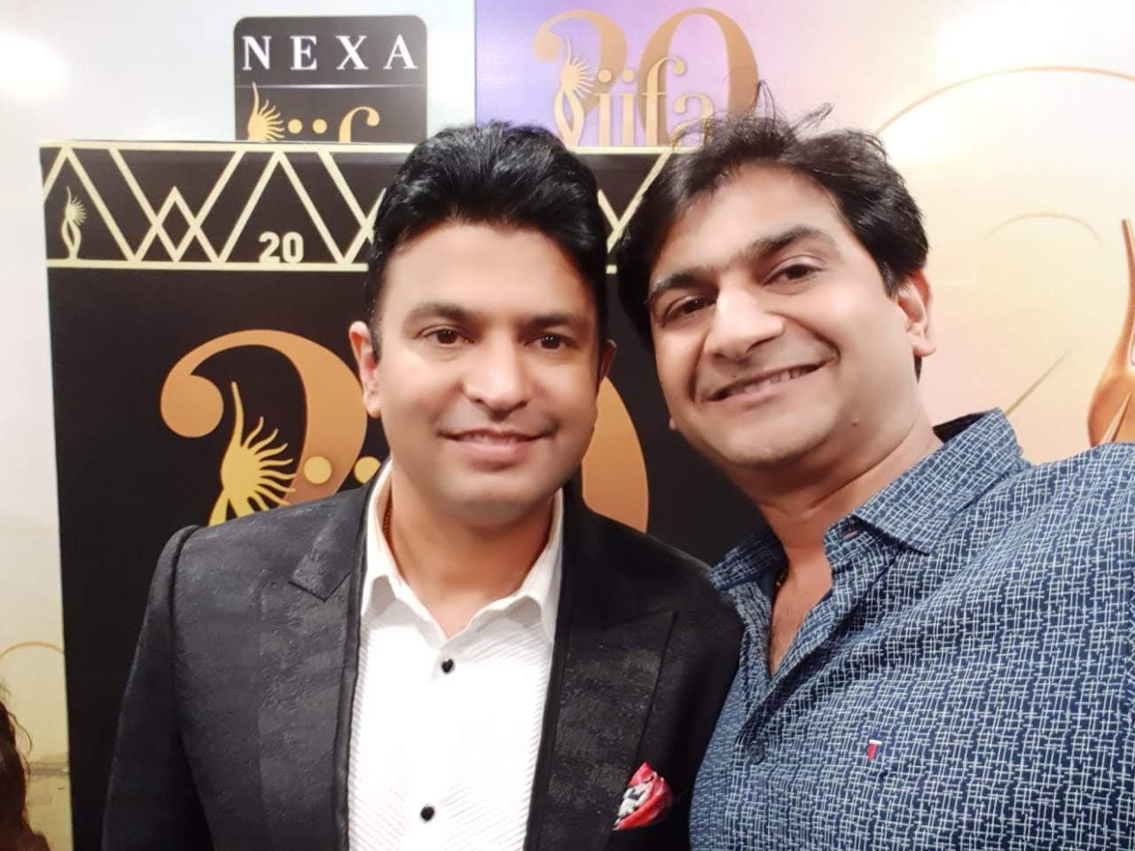 With Bhushan Kumar (T-Series) — IIFA Awards