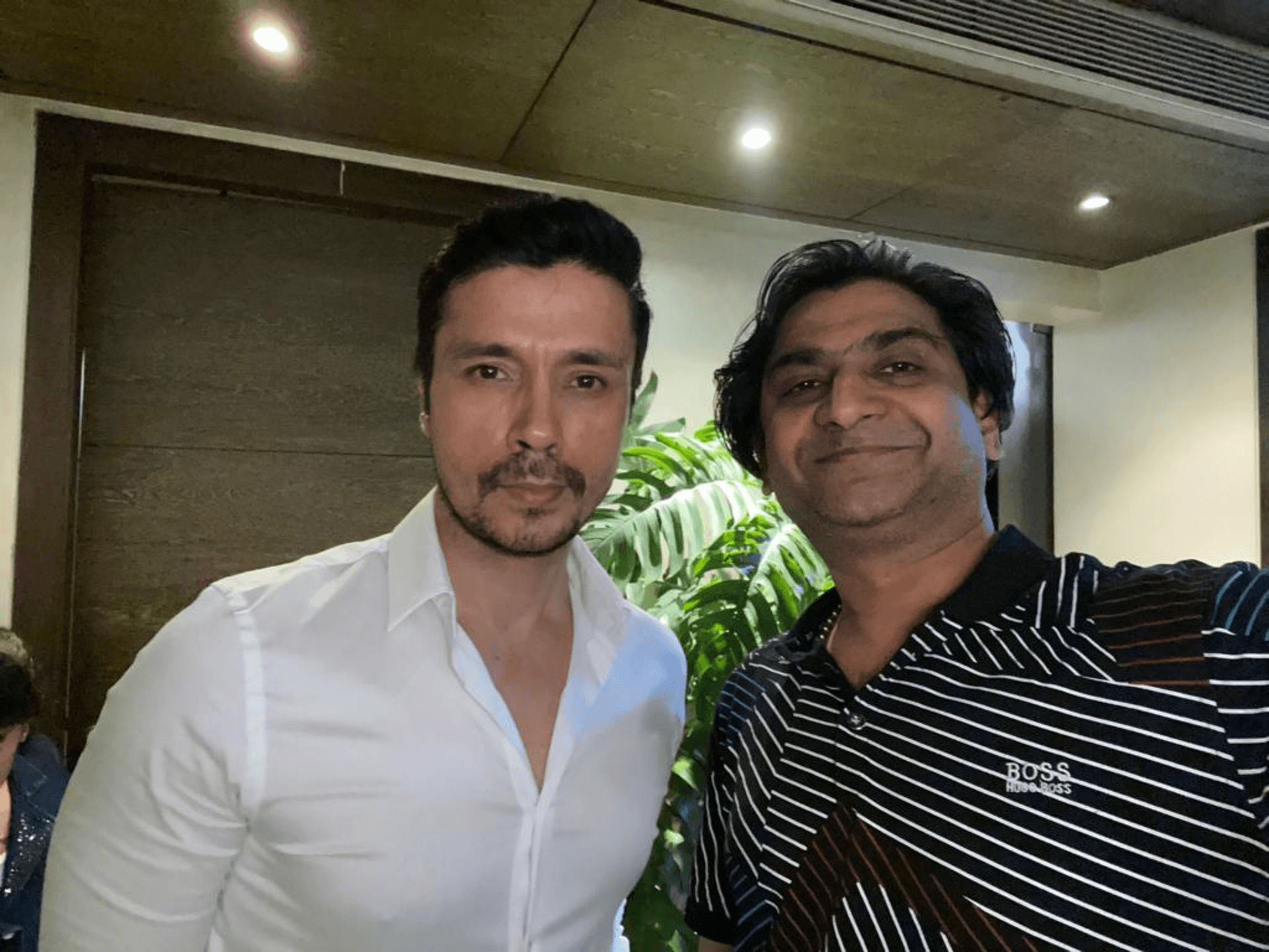 With Darshan Kumaar