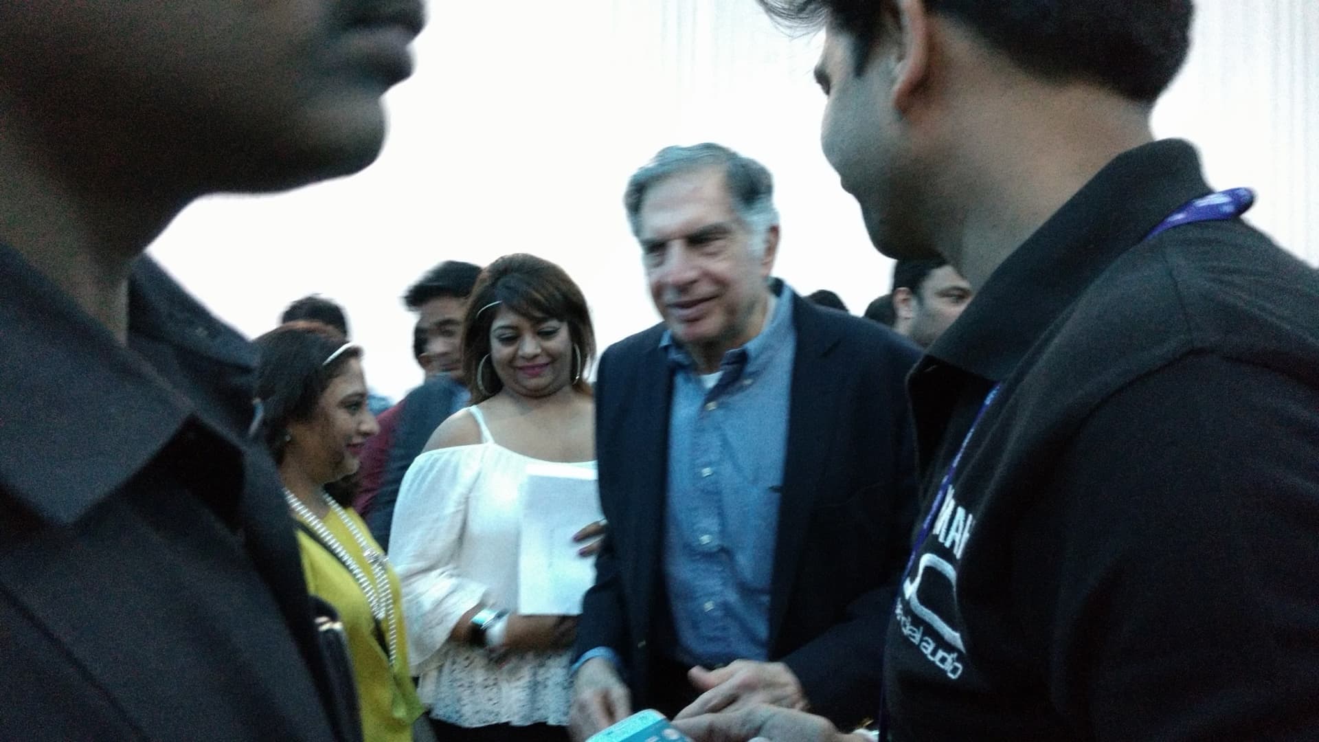 With Ratan Tata — Global Citizen 2016