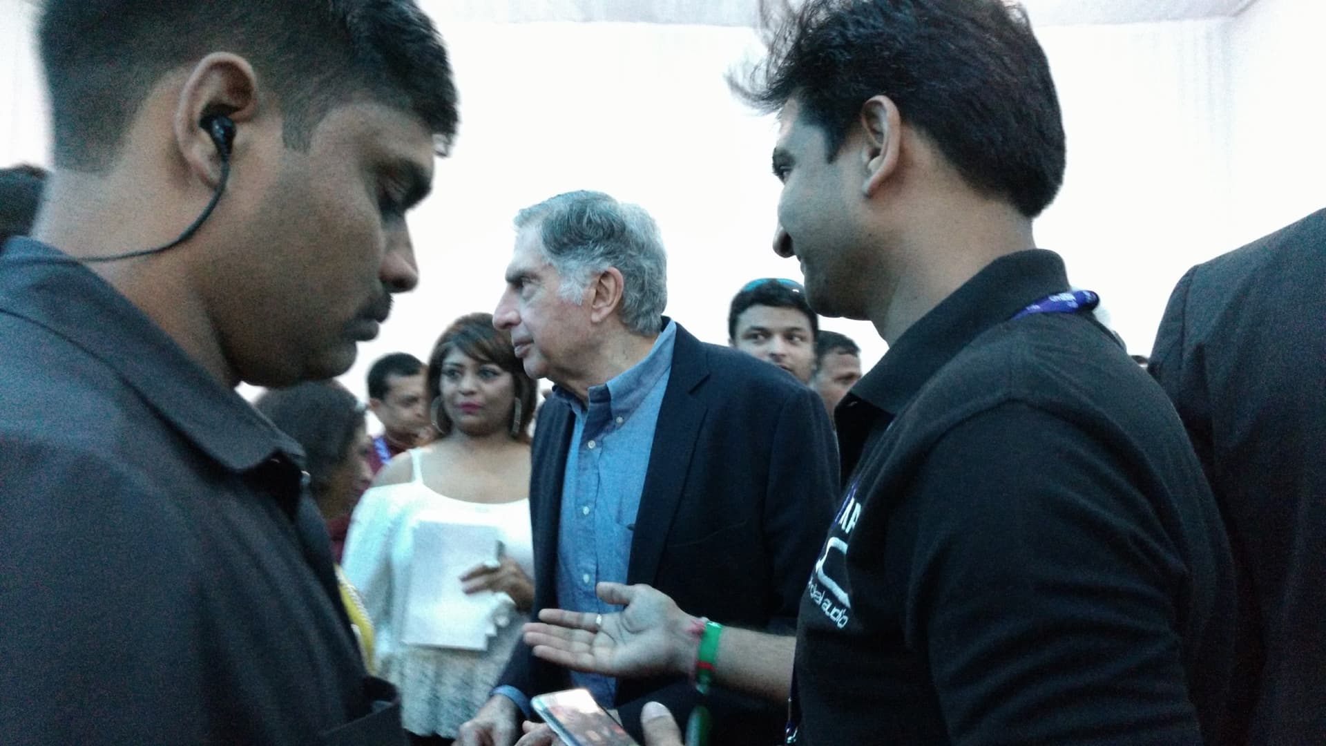 With Ratan Tata — Global Citizen Mumbai