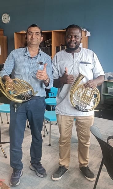 Happy Client — French Horn Delivery & Service