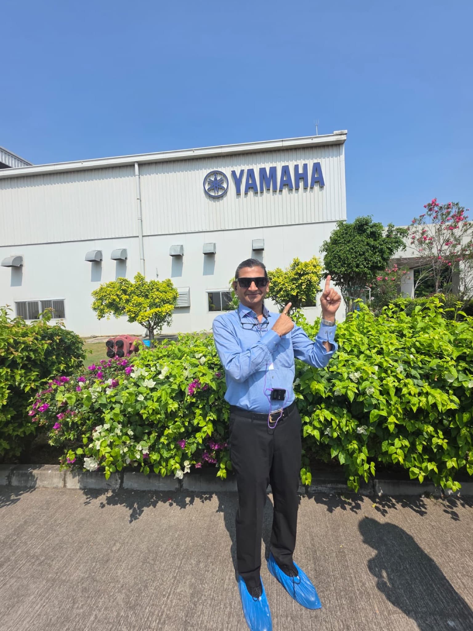 Mahesh Panchal — Yamaha Factory Visit
