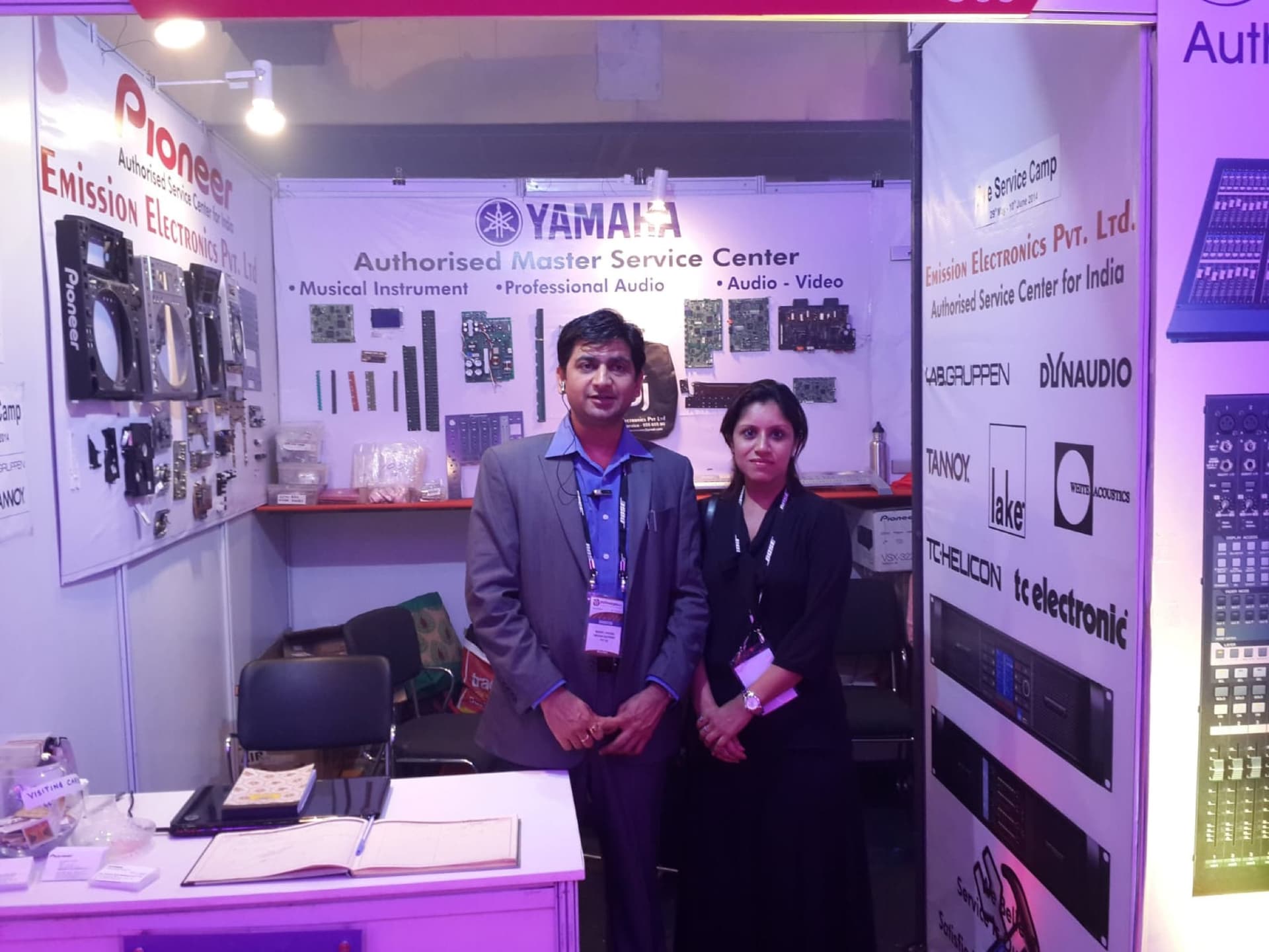 Yamaha Authorised Master Service Centre Booth