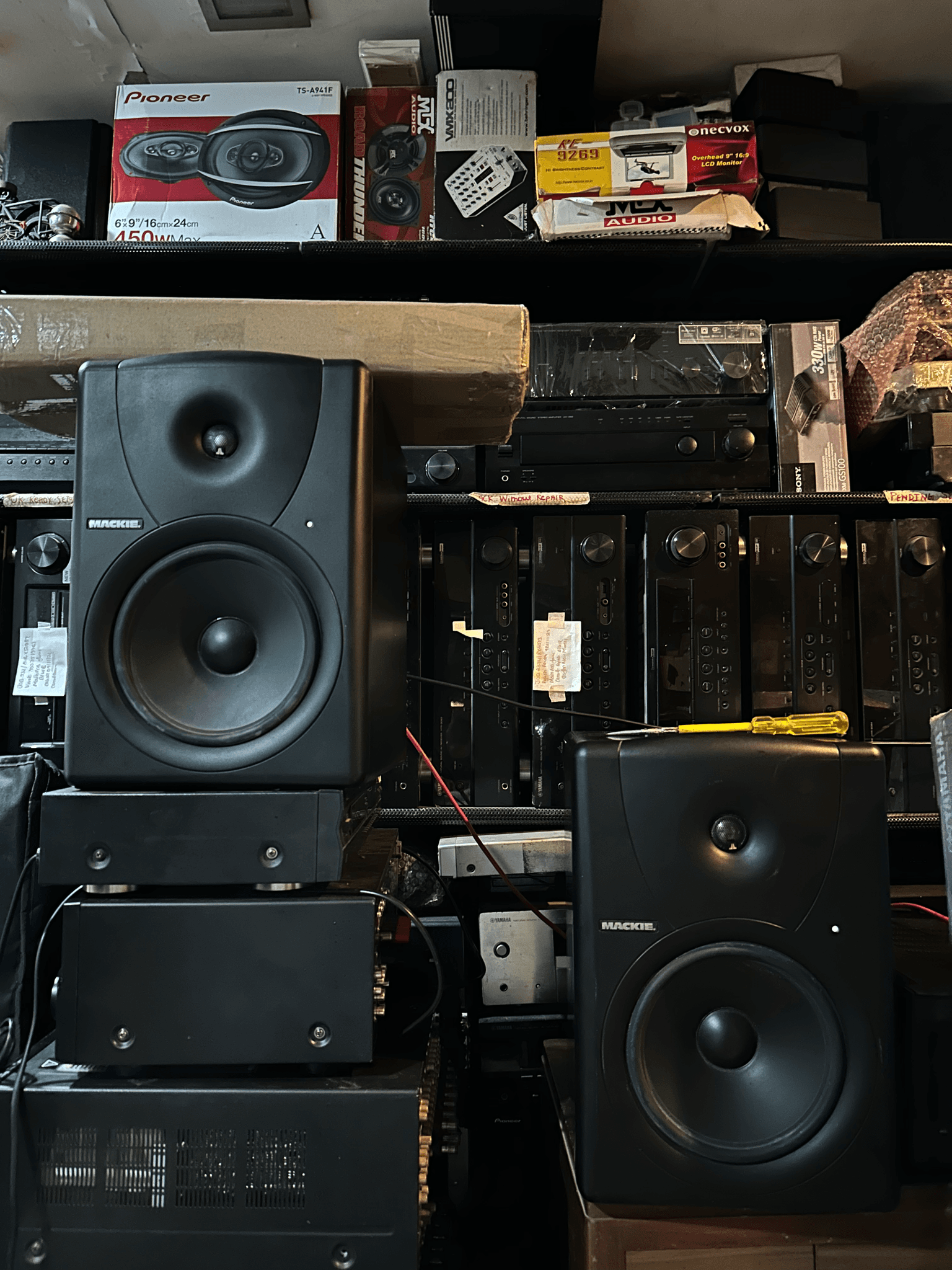 Mackie Studio Monitors — Workshop
