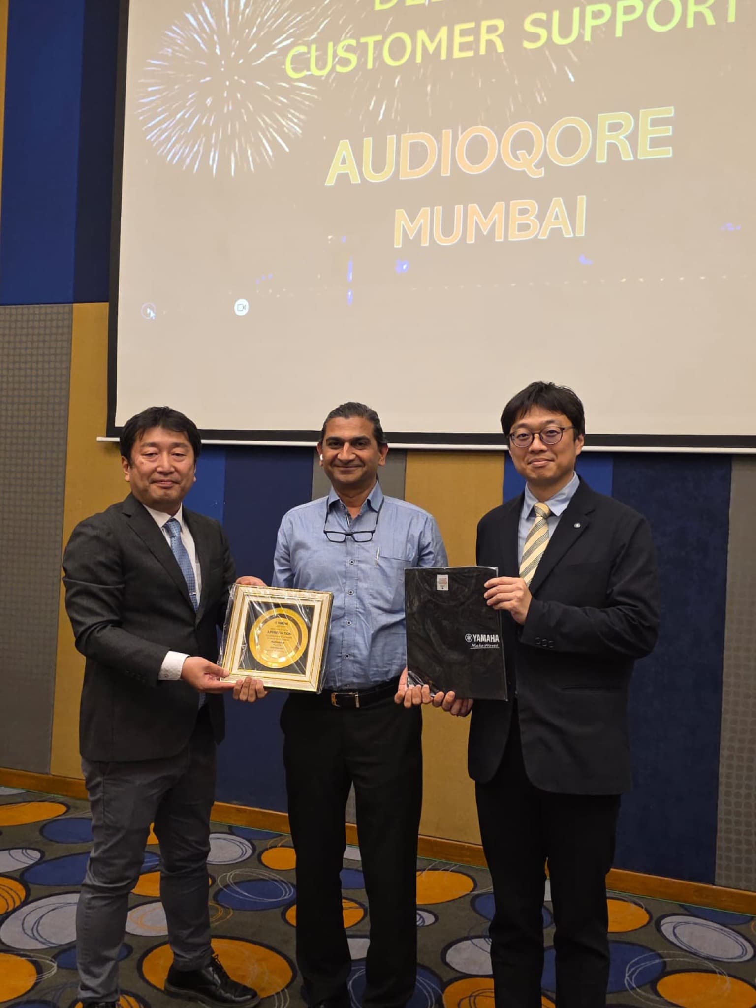 AudioQore — Yamaha Best Customer Support Award